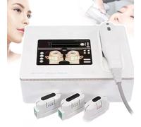 Multi-Functional HIFU Machine Skin Care Device,SMAS-Layer Facial Lifting Tightening,Fine Lines Reduction,Wrinkle Remover, Face & Body Sculpting, with 3/5 Cartridges 10000 Shots,3Heads
