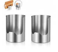 Multi-functional Kitchen Utensil Holder, Stainless Steel Utensil Holder, Grease Holder for Kitchen, Crock Pot Lid Holder, Wide Base Cooking Tool Caddy, Wide Base Countertop Storage for Cooking Tools，2