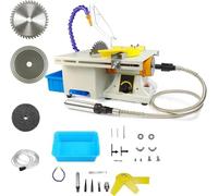 Multi-Functional Lapidary Rock Grinder Polisher, Wet Cutting Polishing Grinding Machine, 800-10000r/min with Flexible Shaft, for Gem Stone Jade Jewelry Metal Carving