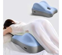 Multi-Functional Love Pillow Adult Toys Bedroom Furniture Memory Foam Waist Cushion Cushion Tummy Pillow for Bed,Sofa,Seat,Intimate,Sexual Health Games Couple (Blue)