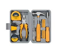 Multi-Functional Maintenance Toolkit: Hexagonal Keys Screwdrivers Pliers in Zippered Storage Furniture Assembly Tool Kit Set