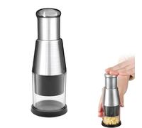 Multi Functional Manual Garlic Crusher, Pressed Garlic Chopper, Garlic Press,Garlic Slicer, Rust Prevention Performance, Disassemble Clean for Garlic, Onions, Potatoes and Chili Peppers (1PCS)