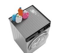 Multi-Functional Mat Dryer Top Protector Waterproof Protective Cover For Washing Machin And Kitchen for Laundry Room(Grey,23.6in x 23.6in)