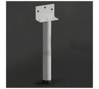 Multi-functional Metal Desk Frame - Adjustable 1.5cm Glides, Thickened Inner Support, Dual-side Installation for Enhanced Stability and Versatility