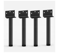 Multi-functional Metal Desk Frame with Thickened Support, Adjustable 1.5cm Plastic Glides, Dual-side Installation, Perfect for Home Office and Workspace nization