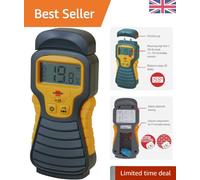 Multi-Functional Moisture Tester with Practical Hold Feature and Auto Shut-Off