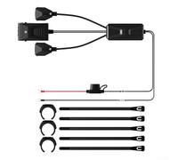 Multi functional Motorcycle Charger Waterproof Design with Two Port Options (USB A & C) for Efficient Device Use