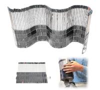 Multi-Functional Multi-Surface Pipe Profiler Tool,Outline Angle Measuring Tool,Multipurpose Shape Collector Shaping Tools Molding Tools,Connectable Contour Gauge,Pipe Notching Templates (500mm)