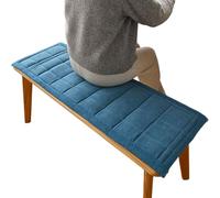 Multi Functional Non Slip Rectangular Bench Pad, Flexible Cushion for Terrace Porch Swing Bay Window Shoe Bench and Indoor Sofa Bed,#5,11x23inch
