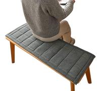 Multi Functional Non Slip Rectangular Bench Pad, Flexible Cushion for Terrace Porch Swing Bay Window Shoe Bench and Indoor Sofa Bed,#1,17x35inch