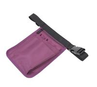 Multi-Functional Nurse Waist Bag with Adjustable Buckle and Pockets | Oxford Cloth, Dirt-resistant Design, Purple Finish, for Home Caregivers, Clinic Work, Scissors and Pens