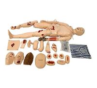 Multi-Functional Patient Care Simulator - Nursing Manikin First Aid Trauma Human Anatomical Model for Nursing Medical Training 170Cm, HUANGHAIQIU