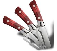 Multi-Functional Peeler, Stainless Steel Multifunctional Peeler, Vegetable Peeler for Kitchen, Ergonomic Wide Handle, Comfortable Grip, Heavy Duty, for Thick Melon, Hard Rind, Kitchen Use (3PC)