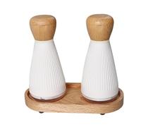 Multi Functional Pepper Grinder, Home Rose Salt, sea Salt Grinder, Powder Grinder, Kitchen Tools 2 Pieces (Regular Style)