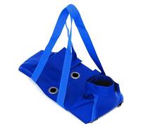 Multi-Functional pet Bag, a Special Fixed Bag to Prevent Scratches and Bites, Foldable When Going Out, Suitable for Pets Weighing 5 to 17 pounds (Blue, Small)