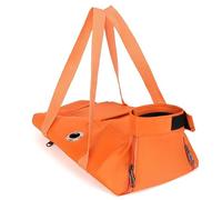 Multi-Functional pet Bag, a Special Fixed Bag to Prevent Scratches and Bites, Foldable When Going Out, Suitable for Pets Weighing 5 to 17 pounds (Orange, Medium)