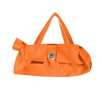 Multi functional pet bag for outdoor use, foldable injection cat bag, anti scratch and bite special fixed cat diagonal cross bag (orange, L)