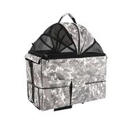 Multi-functional Pet Bag Portable Bicycle Rear Seat Carrier Removable Washable Shoulder for Outdoor Travel Car Rides Strolls