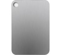 Multi-Functional Pure Titanium Cutting Board, Silver, 14.17" L x 9.84" W, Lightweight & Durable, Non-Porous, Flexible Design for Kitchen Use, Ideal for Food Prep & Serving