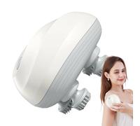 Multi-Functional Rechargeable Head & Neck Massager - Octopus-Style Intelligent Scalp Massager for Muscle - Suitable for Study Fatigue Alleviation, Commute Relaxation & Gym Recovery