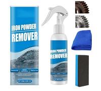 Multi-Functional Rust Remover Spray for Metal,Fast-Acting Formula,Heavy Duty Metal Rust Remover,Car Rust Treatment & Metal Rust Cleaner,Rust Converter,Anti Rust Spray for Cars,Bikes,BBQ,Patio (100ml)