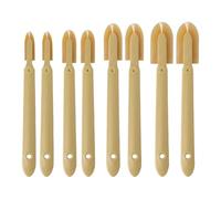 Multi Functional Silicone Caulking Tool Pack of 8 for Grout Cleaning and Surfaces Protections Applications Silicone Trowel