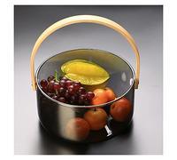 Multi-Functional Snack Tray and Fruit Basket Holder for Kitchen Countertop Storage
