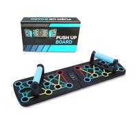 Multi-Functional Solid Push Up Board: Professional Home Workout Equipment for Chest, Arms, and Strength Training By Elevated Endeavors