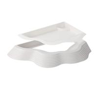 Multi-Functional Split Bowl With Detachable Ramps For Turtles Amphibians ABS Feeding & Drinking Dish Reptiles Terrariums Water Dish