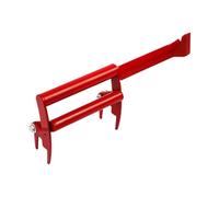 Multi-functional stainless steel beekeeping device with a scraper for quick identification of tools and color-coded handles and a multi-functional stainless steel beekeeper with scraper and