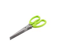 Multi-Functional Stainless Steel Scissors for Kitchen Knives 5 Layers Sushi Scissors Shredded Scallion Cut Herb Spices Scissors
