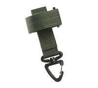 Multi Functional Strategic Carabiner 600D Nylon Glove Rack Adjustable Belt Clip for Outdoor Activities Rope Management Gear Tool Triangular Carabiner Clip for Climbing Ropes