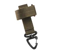 Multi Functional Strategic Carabiner 600D Nylon Glove Rack Adjustable Belt Clip for Outdoor Activities Rope Management Gear Tool Triangular Carabiner Clip for Climbing Ropes
