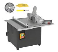 Multi Functional Table Saw1600W Mini Desktop Electric Saw Cutter with Dust Collection Dust Cover 45° Cutting 55mm Cutting Depth for Wood Plastic Acrylic Cutting