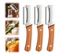 Multi-Functional Vegetable Peeler for Kitchen, 2026 New Vegetable Peeler, Ergonomic Potato Peeler & Fruit Slicer, Sharp Blade for Carrot, Apple, Kiwi, Orange, Easy Grip Kitchen Tool (3pcs)