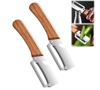 Multi-Functional Vegetable Peeler for Kitchen, Stainless Steel Vegetable Peeler with Plastic Handle, Stainless Peeler with Bottle Opener for Fruit, Apple, Potato, Pumpkin (2PC)