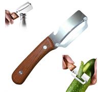 Multi-Functional Vegetable Peeler for Kitchen - Ultra Sharp Stainless Steel Blades,2 in 1 Stainless Steel Fruit and Vegetable Peeler with Bottle Opener, Portable Kitchen Peelers for Fruit, Apple