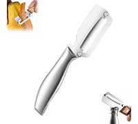 Multi-Functional Vegetable Peeler for Kitchen, Zero Snag Peeler, Kitchen Tools, All-Steel Monoblock, with Handle and Bottle Opener, for Fruit, Vegetable (1pc)