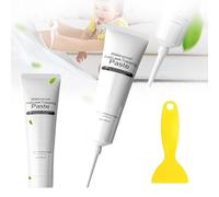 Multi-Functional Water-Based Waterproof Leak Paste, Liquid Rubber Waterproof Sealant, Waterproof Sealant Leak Trapping Paste, Invisible Anti-Leakage Agent Suitable for Rooftops, Basements(Grey,1pc)