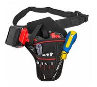 Multi-Functional Waterproof Tool Belt: Electric Waist Tool Bag for Joiner Builders - Drill Holster, Wrench, Hammer, Screwdriver Pouch
