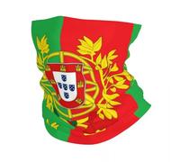 Multi functional winter warm scarf,Coat Of Arms Of Portugal Art Winter Headband Neck Warmer Men Women Hiking Camping Tube Scarf Portuguese Flag Face Bandana Gaiter
