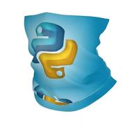 Multi functional winter warm scarf，Programmer Computer Developer Python Bandana Neck Warmer Women Men Winter Ski Hiking Scarf Gaiter Programming Coder Face Cover