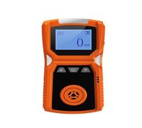 Multi Gas Detector Meter H2/CO/H2S/NH3/O2/NO2/CH4 Combustible Gas Leak Monitor With LCD Display, Sound Light Alarm Indoor/Oudoor(H2S-0-100ppm)