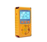 Multi Gas Detector, Portable Type 4-in-1 Multi Gas Detector LEL O2 CO H2S