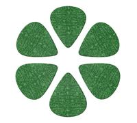 Multi-Gauge Guitar Picks 6 Pack Math Equations And Formulas White Chalk, Semi-Round Design for Acoustic, Electric & Bass Guitars, 0.46mm/0.71mm/0.96mm Thickness