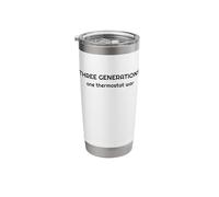 Multi-Generational Household 3 Generations & One Thermostat Stainless Steel Insulated Tumbler