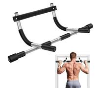 Multi-Grip Chin-Up/Pull-Up Bar for 61-81cm Doorway Chin Up Bar with Padded Handles Heavy Duty Doorway Trainer for Home Gym Door Mounted Bar for Pull Ups No Drilling Required
