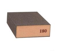 Multi-Grit Abrasives Sanding Sponge Block, Wet Dry Foam Pads For Wood Metal Paint Plastic And Drywall Polishing And Finishing(180Grit)