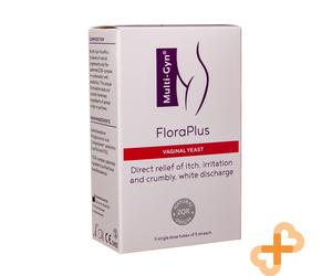 MULTI-GYN FLORAPLUS Gel Vaginal Yeast 5ml x 5 Pcs. Itch Relief Irritation