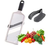Multi Handheld Mandoline Slicer, Adjustable Stainless Steel Mandoline Food Slicer, Vegetable Cutter with Comfort Grip, Veggie Chopper Cheese Grater for Speedy Slicing Fruits Vegetables